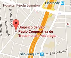 Mapa de Localização Unipsico SP